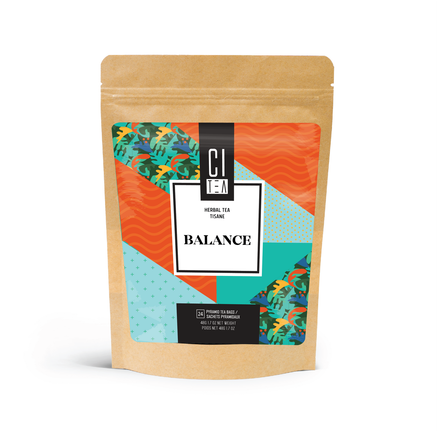 Sachets de Thé Pyramide Infusion Équilibre