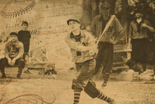 Carte postale en bois - Baseball