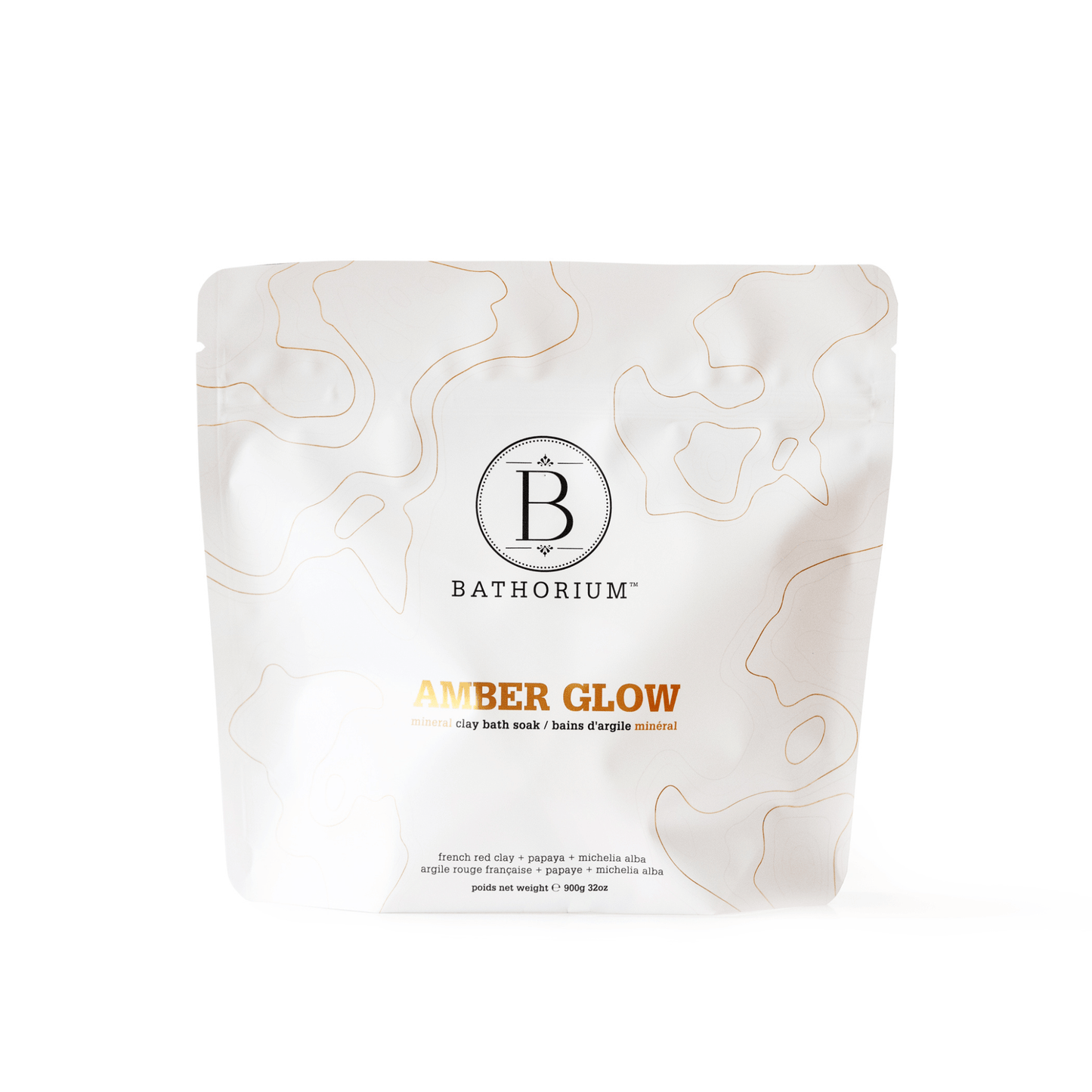 Bain minéral à l'argile Amber Glow