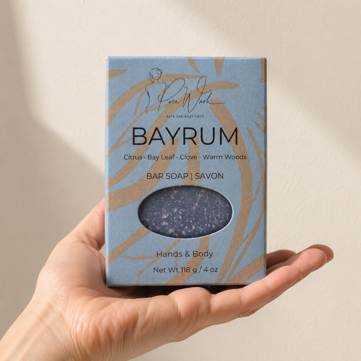 Pain de savon Bay Rum