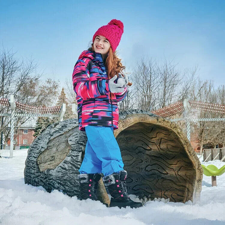 Bottes d'hiver Star 4 pour enfants et jeunes Kamik -40C/F – Fabriquées au Canada