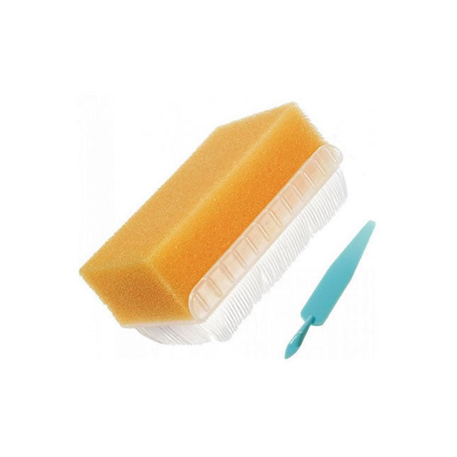 E-Z Scrub™ 107 Surgical Scrub Brush/Sponge, 4% CHG, Red