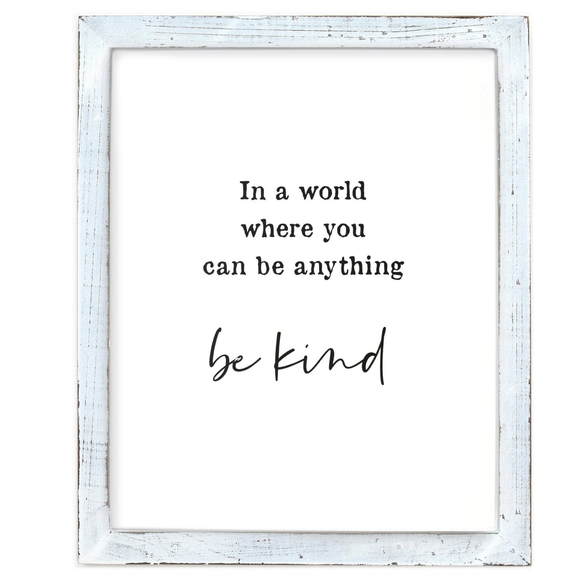 Framed Words - Be Kind