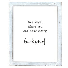 Framed Words - Be Kind
