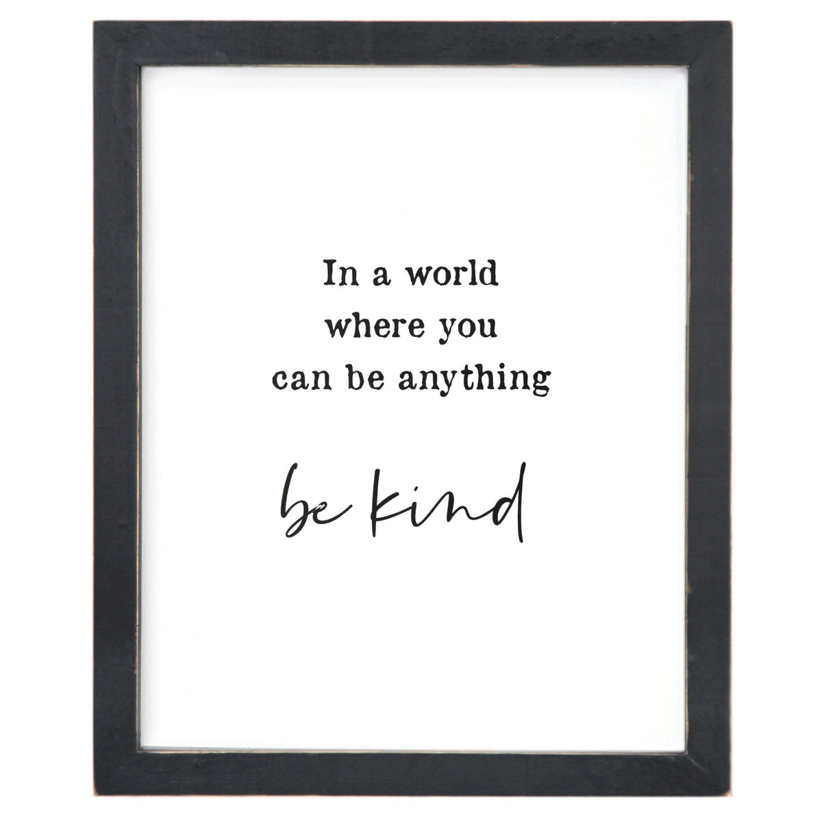 Framed Words - Be Kind
