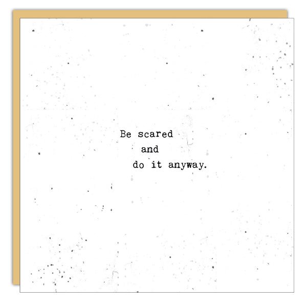 Stationery - Little Gem Card - Be Scared