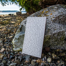Typewriter Sign - Beach