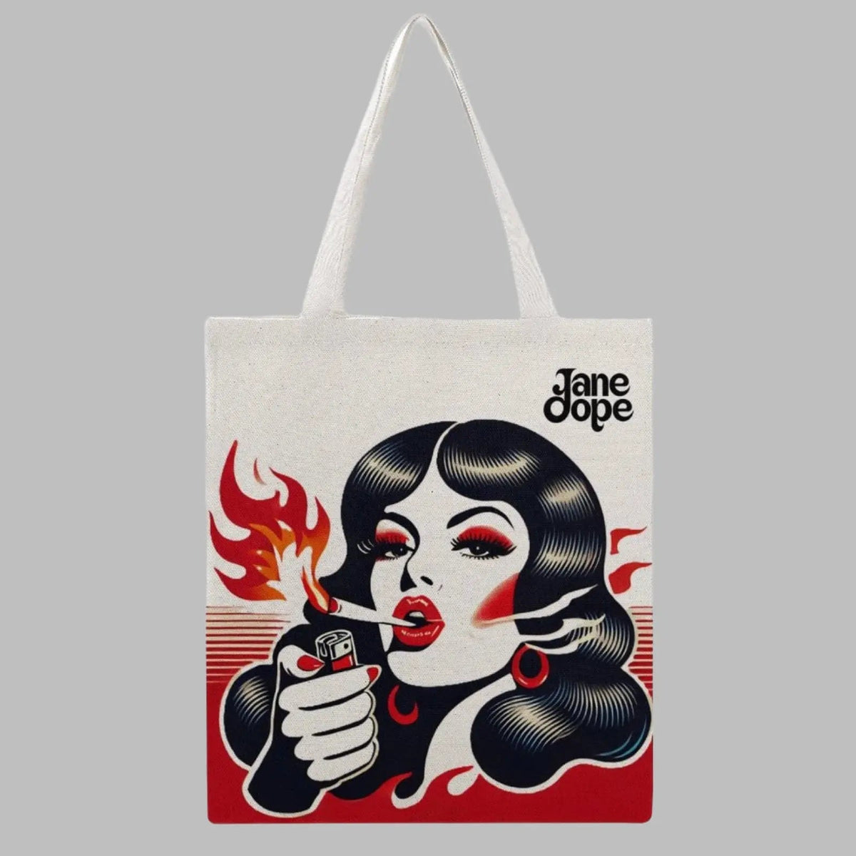 Burn 'Em Canvas Tote Bag