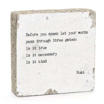 Art Block - Little Gem - Before You Speak