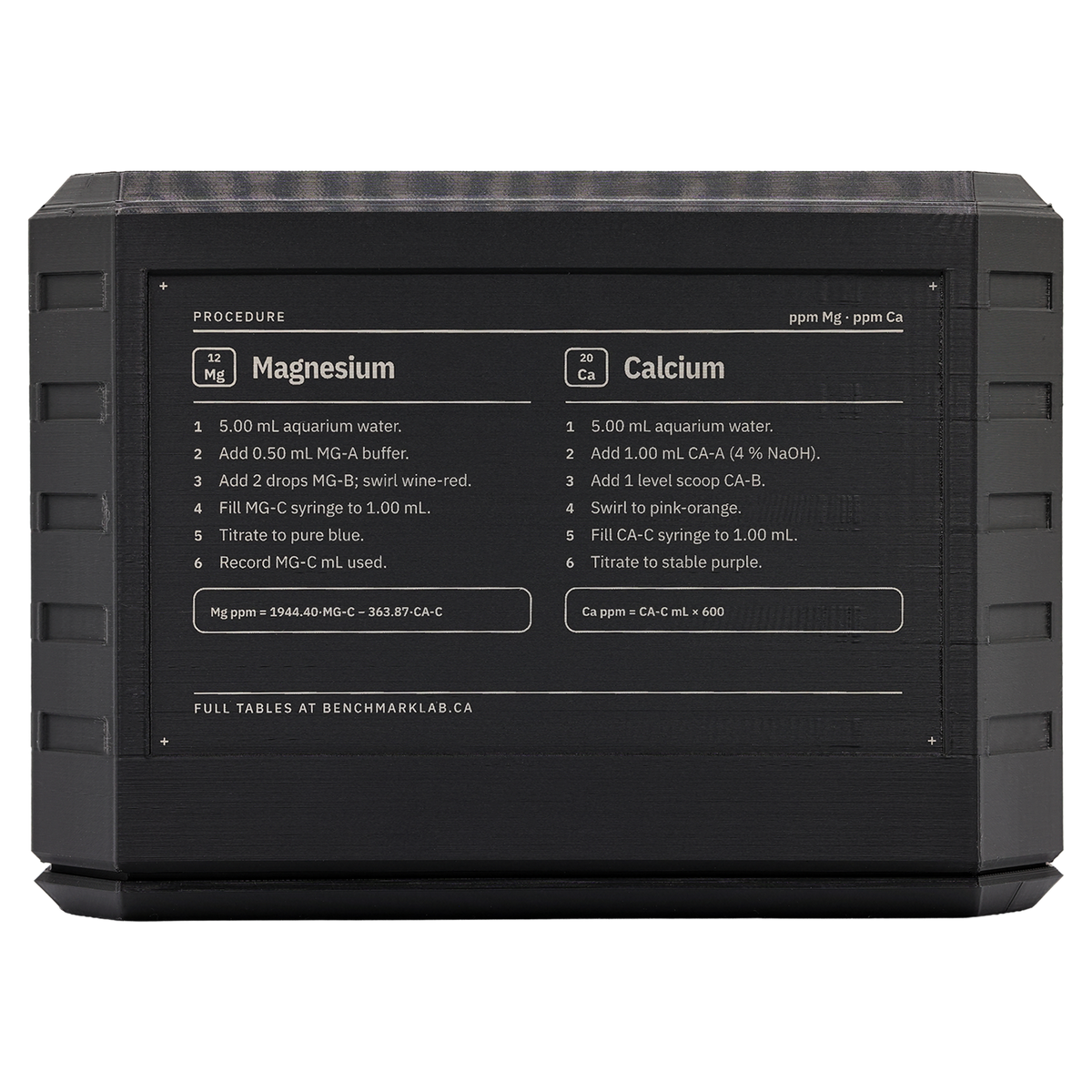 Calcium & Magnesium Test Kit