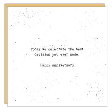 Stationery - Little Gem Card - Best Decision