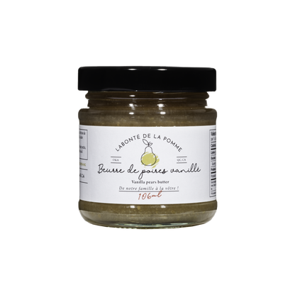 Beurre de poires vanillé