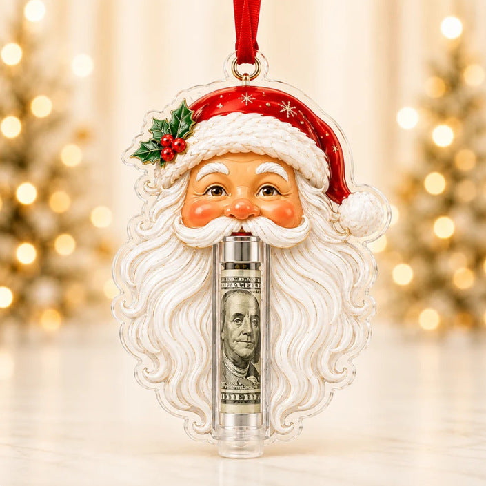 Christmas Cash Holder Ornament