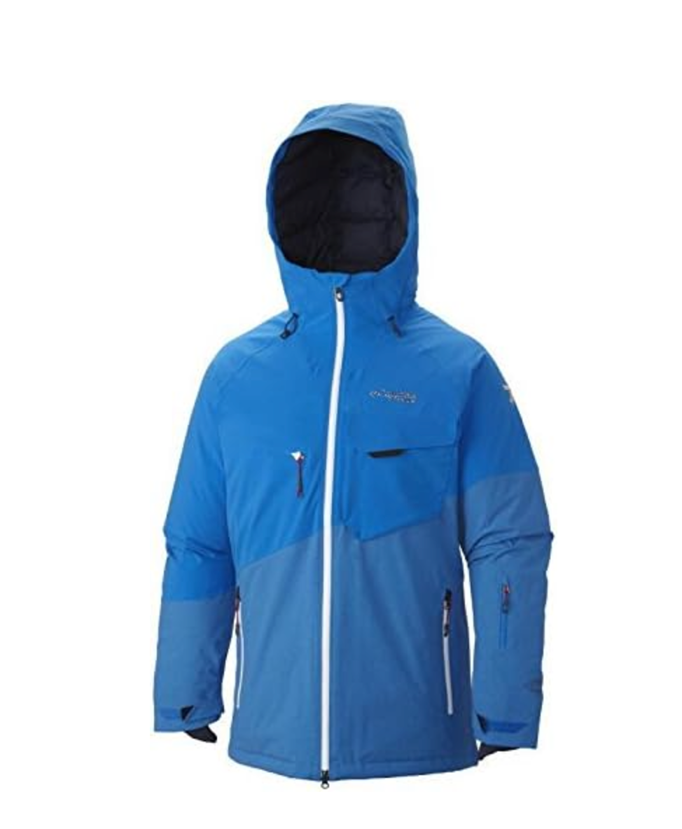 Columbia Titanium Veste de Ski Isolée TurboDown 860 First Tracks pour Homme, Taille M