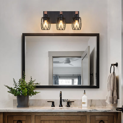 18-Inch Industrial Vintage 3-Light Wall Sconce (United States Delivery Only)