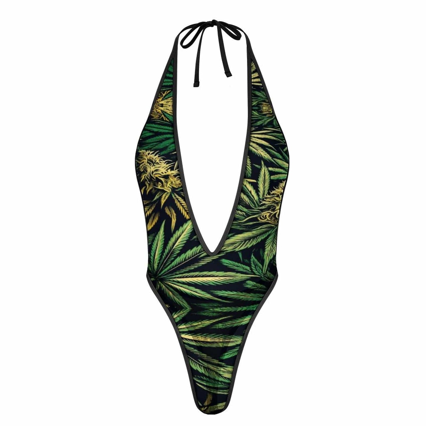 String taille haute sexy à décolleté plongeant Big Buds