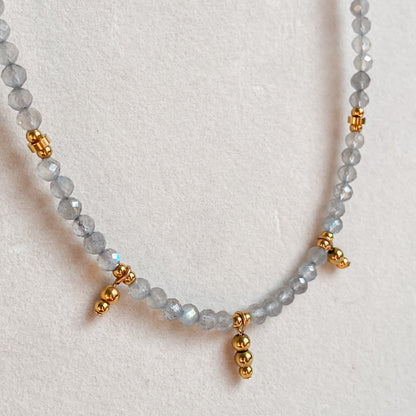 Labradorite Stone Necklace | SÉLÉNÉ