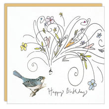 Stationery - Lost & Found Card - Birthday Song Bird