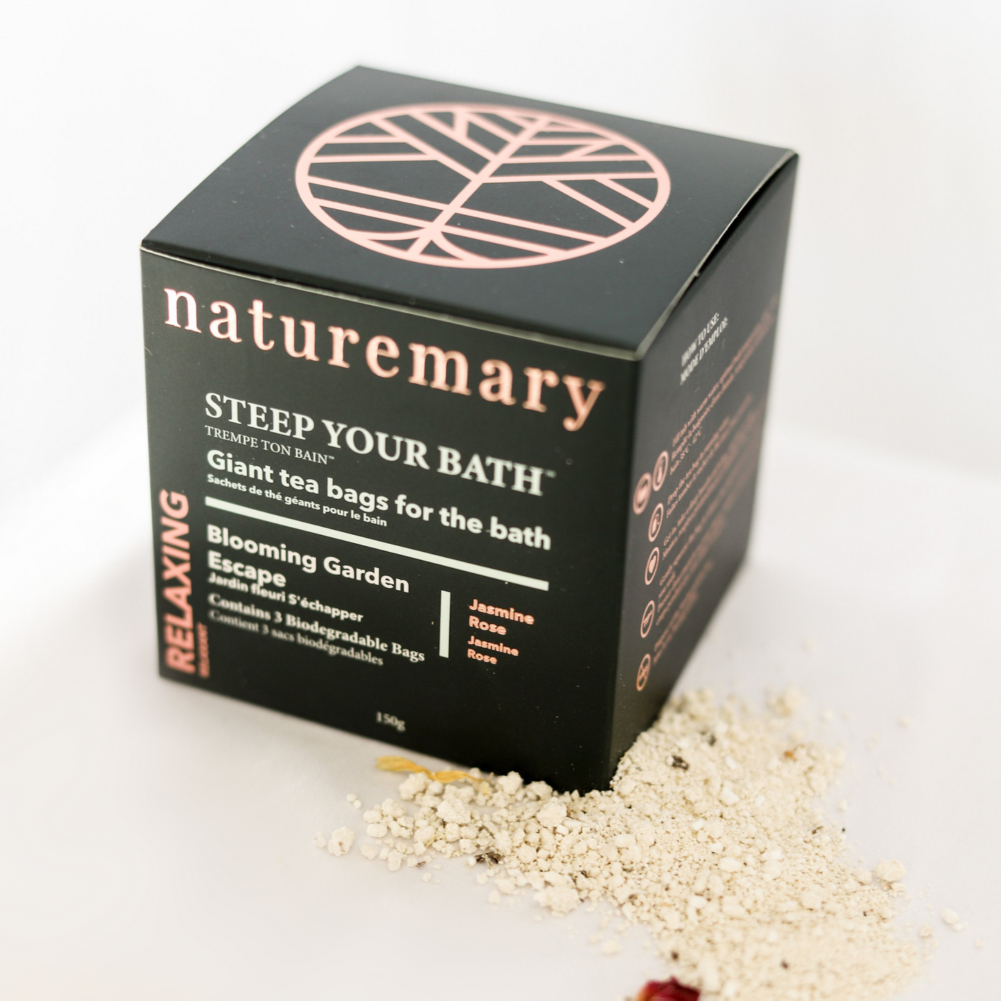 Mélange relaxant - Thés de bain Évasion florale – Jasmin Rose