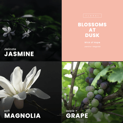 Blossoms At Dusk Wax Melt | Jasmine + Magnolia