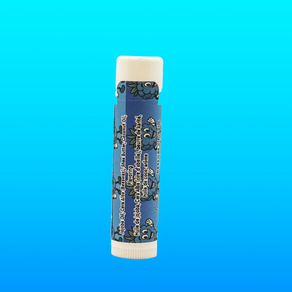 Baume à lèvres framboise bleue