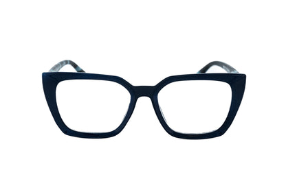 Boléro Midnight — Oversized Cat-Eye Reading Glasses