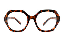 Boléro Saffron — Oversized Geometric Reading Glasses