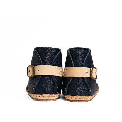 Umeloihc Boo Kit Premiers Chaussons Bébé 12cm Marine