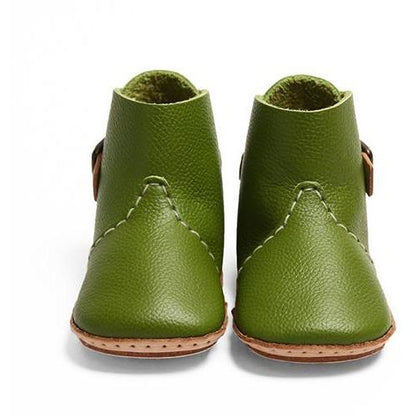Umeloihc Boo Kit à Chaussures pour Bébé 12 cm Olive