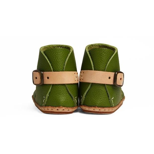 Umeloihc Boo Kit à Chaussures pour Bébé 12 cm Olive