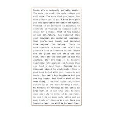 Typewriter Sign - Books