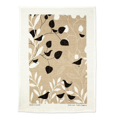 Tea Towel - Botanical Bird