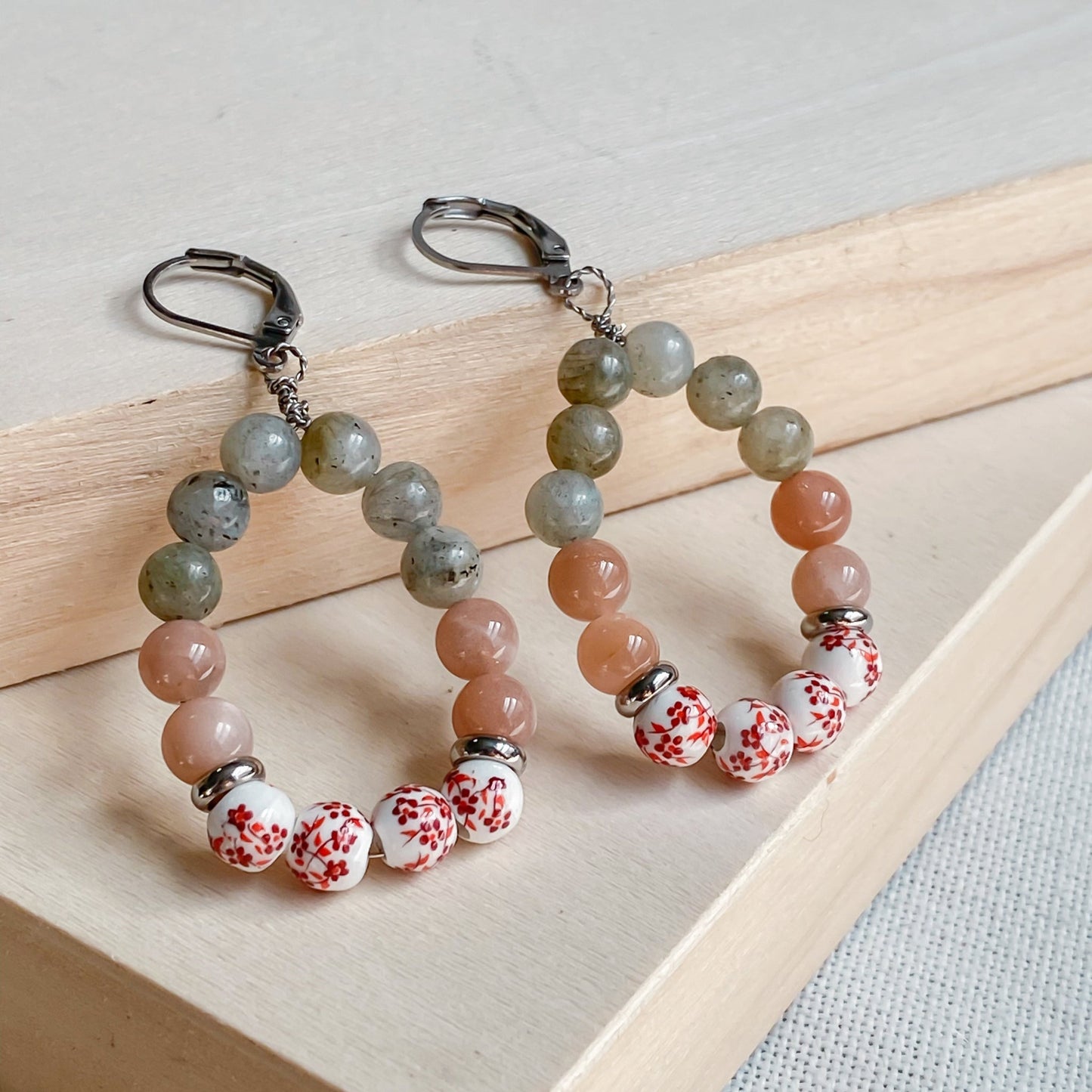 Bohemian Natural Stone Earrings | CAPRI