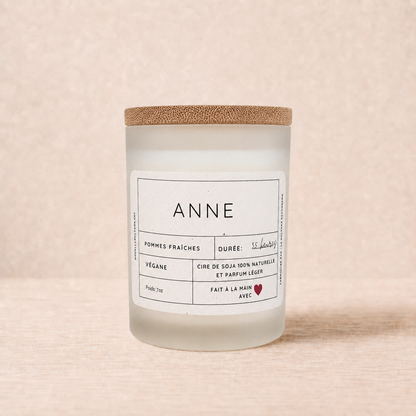 Bougie aux pommes 7oz