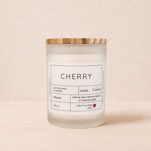 Bougie cerise & lait de miel 7oz