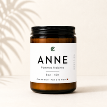 Bougie de soya ANNE pommes fraîches