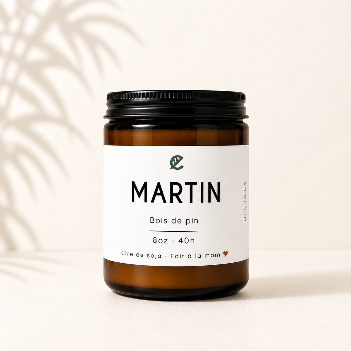 Bougie de soya MARTIN pin sylvestre