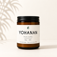 Bougie de soya YOHANAN fruits confits