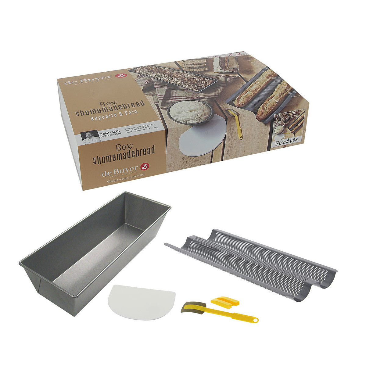 Coffret pâtissier pour 2 baguettes De Buyer