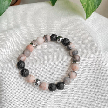 JASPE | Bracelet diffuseur en pierres naturelles