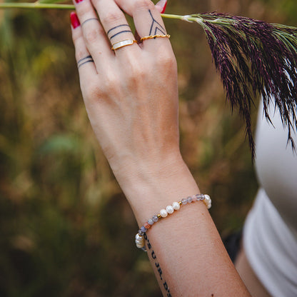 NÉRIDA | Bracelet de perles d'eau douce pour femmes