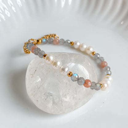 NÉRIDA | Bracelet de perles d'eau douce pour femmes