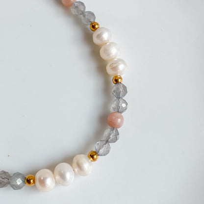NÉRIDA | Bracelet de perles d'eau douce pour femmes