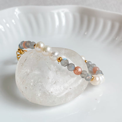NÉRIDA | Bracelet de perles d'eau douce pour femmes