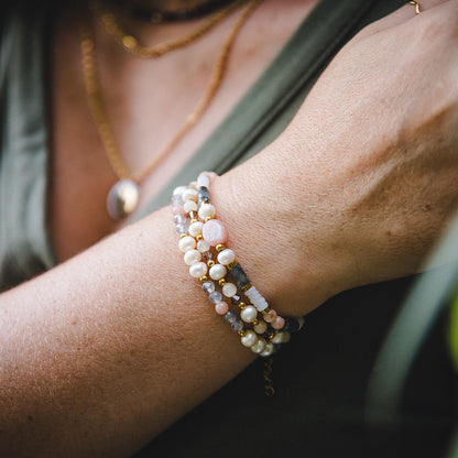 NÉRIDA | Bracelet de perles d'eau douce pour femmes