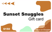 Sunset Snuggles Gift cards