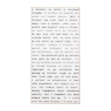 Typewriter Sign - Brother