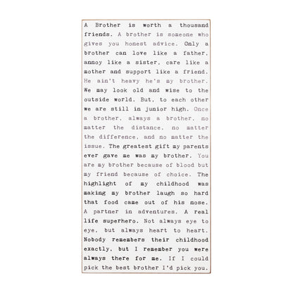 Typewriter Sign - Brother