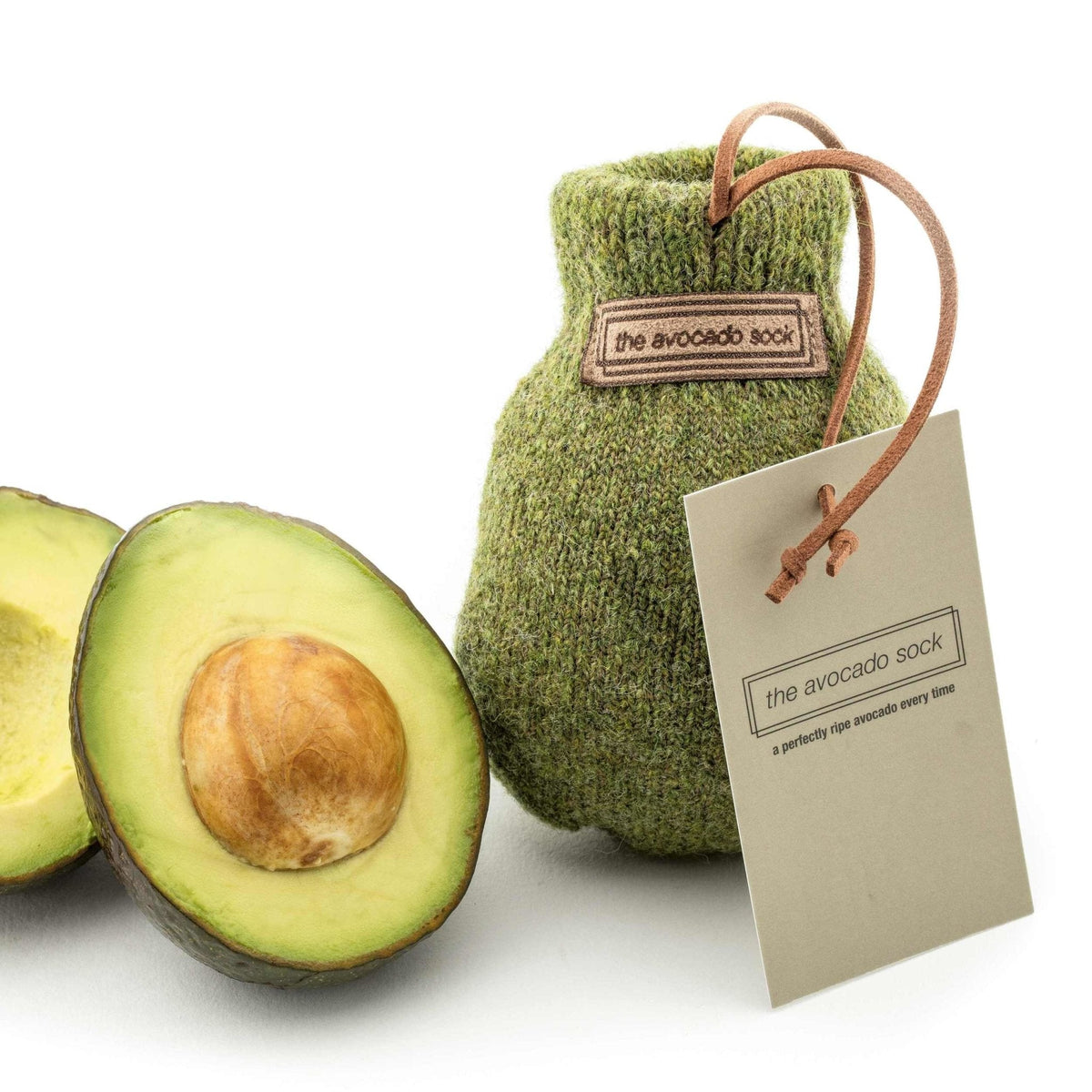Brown Avocado Ripener Sock
