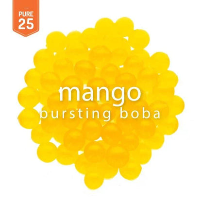 Perles de Tapioca Éclatantes à la Mangue Pure25 - Perles Éclatantes - Bossen - Canada - Livraison Gratuite au Canada pour les Commandes de Plus de 199 CAD